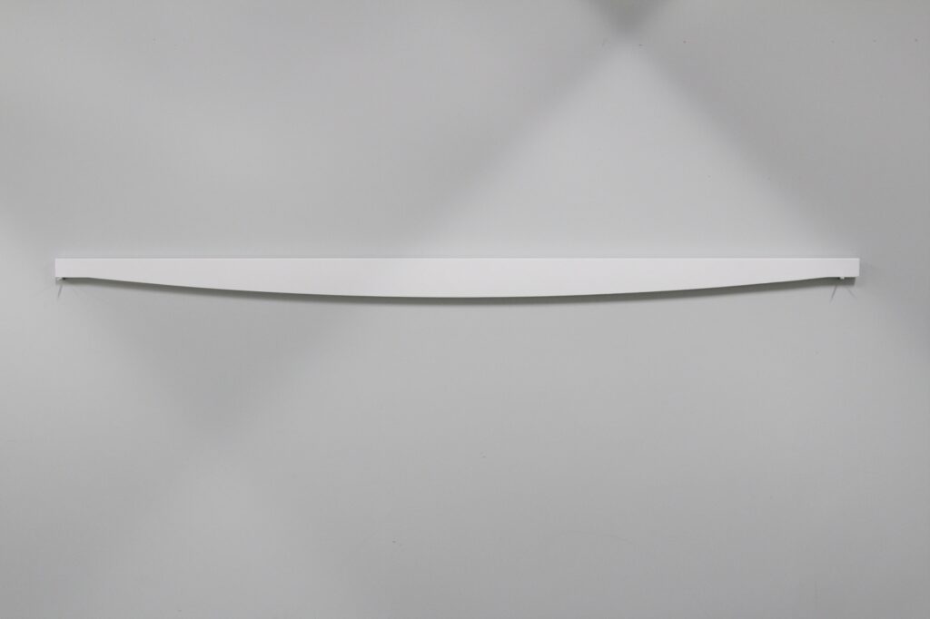 Plank 300 x 14,5 cm boog (tweedehands)