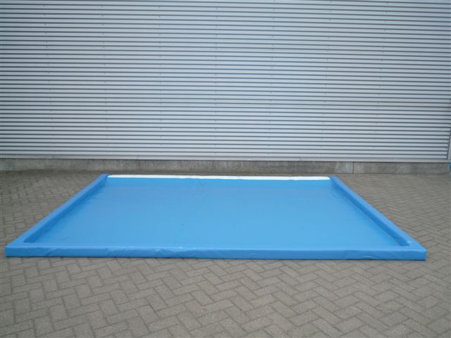Rivier 250 x 400 cm PVC met ingelaste rubbere mat
